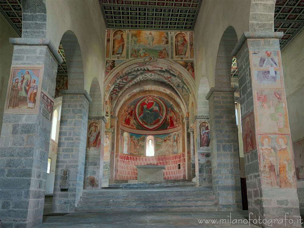 Biasca (Ticino, Switzerland) - Interior of the Church of the Saints Peter and Paul